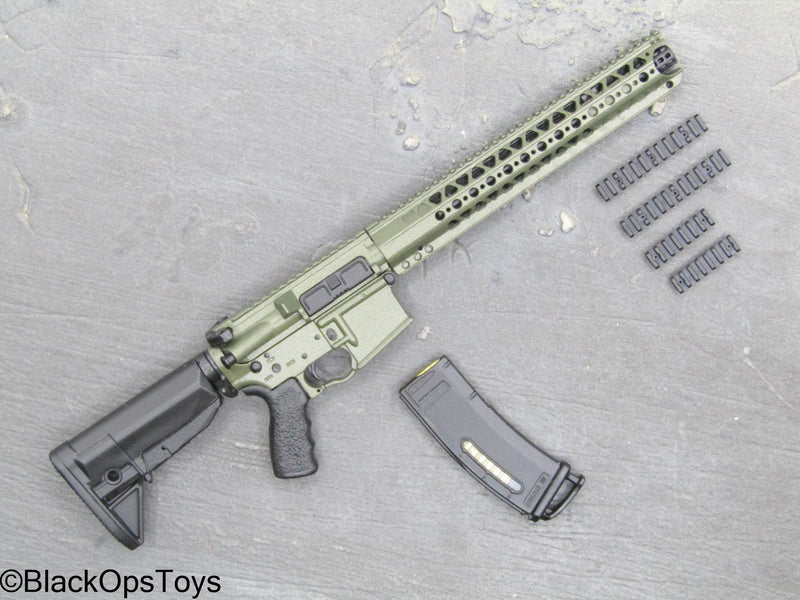 Load image into Gallery viewer, PMC Weapon Set F Ver. D - OD Green LVOA Rifle
