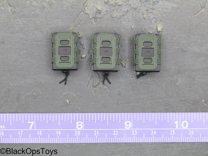 Load image into Gallery viewer, PMC Weapon Set F Ver. D - OD Green Magazine Holsters (x3)
