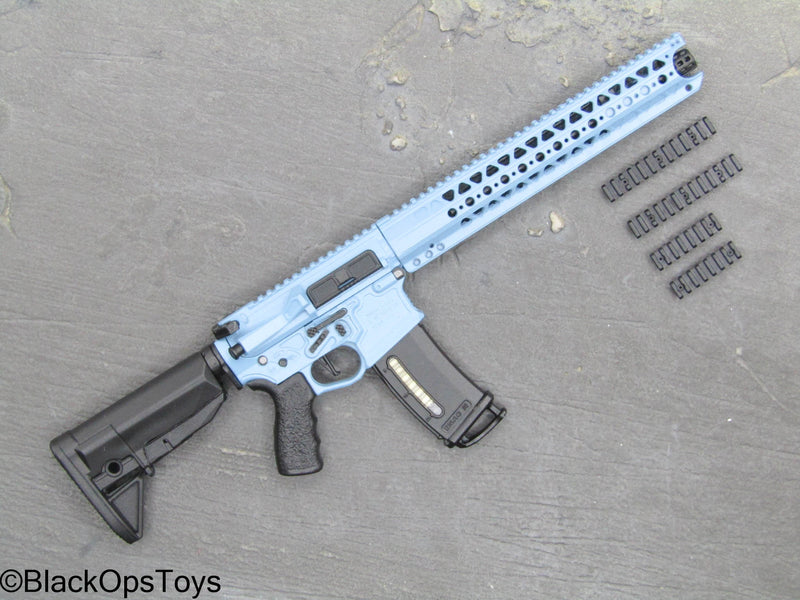 Load image into Gallery viewer, PMC Weapon Set F Ver. C - Blue LVOA Rifle
