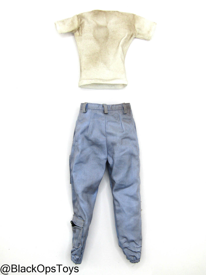 Load image into Gallery viewer, Female Flight Officer - Blue Pants w/Weathered White Shirt
