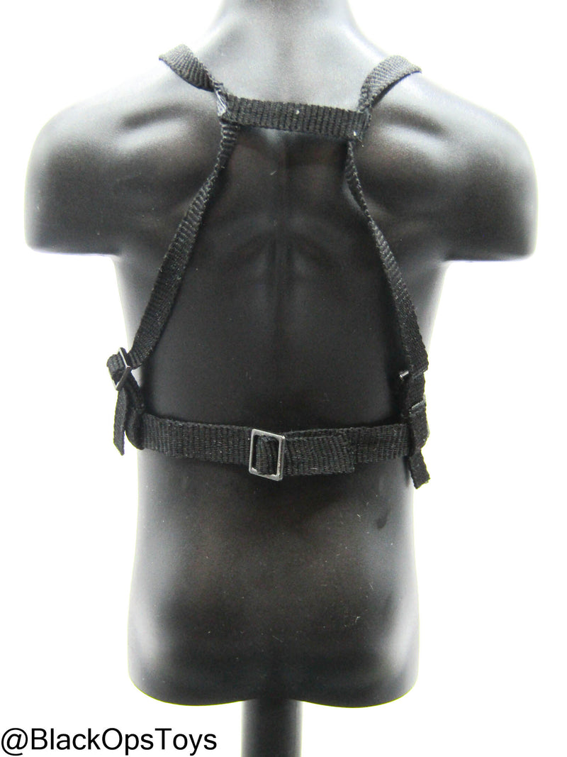 Load image into Gallery viewer, Female Flight Officer - Black 12 Gauge Shell Holster Harness
