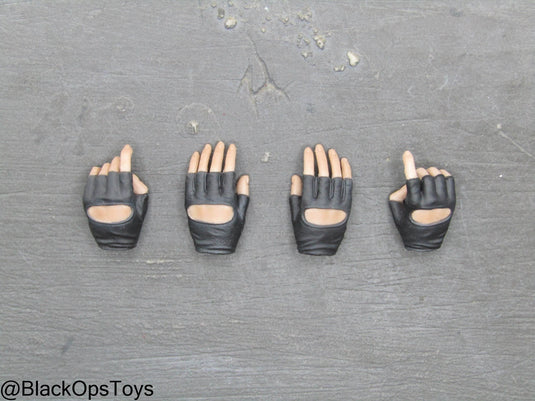 Female Flight Officer - Fingerless Gloved Hand Set (x4)