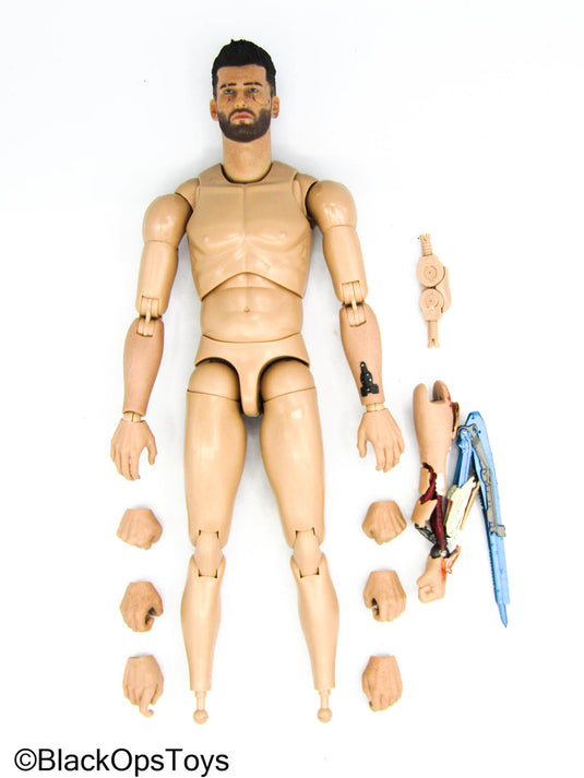 Cyberpunk 2077 V Male - Male Base Body w/Head Sculpt & Robotic Arm