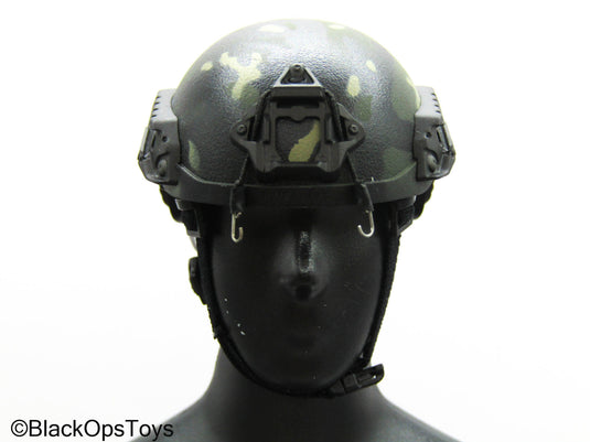 Veteran Tactical Instructor Z - Black Multicam Helmet