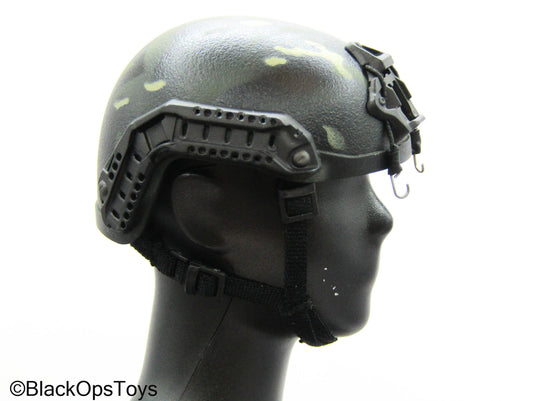 Veteran Tactical Instructor Z - Black Multicam Helmet