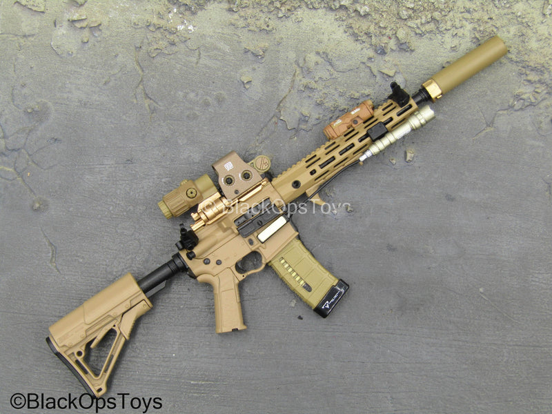 Load image into Gallery viewer, SMU Tier 1 Operator Part XII - SR-16 10” Mlok Assault Rifle w/Attachments
