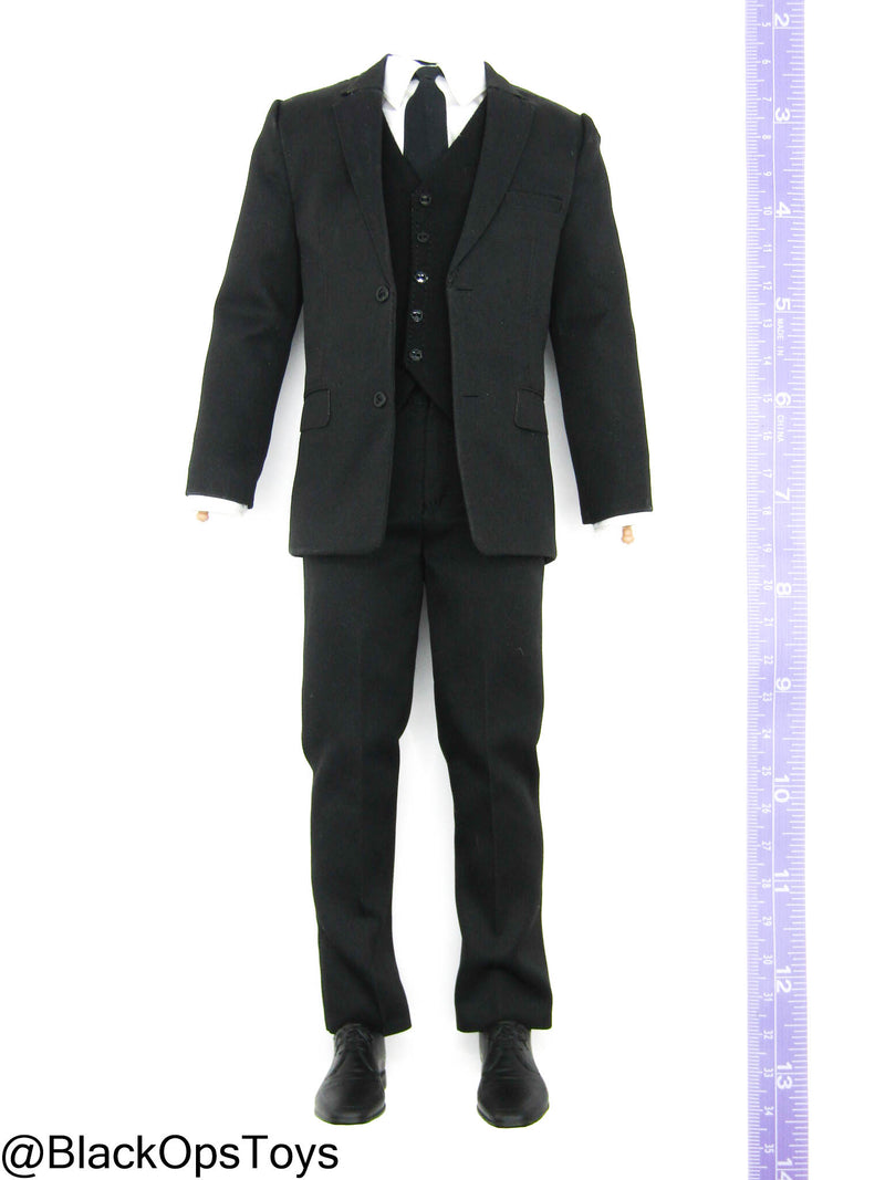 Load image into Gallery viewer, Suit Killer - Male Black Suited Body w/Stand
