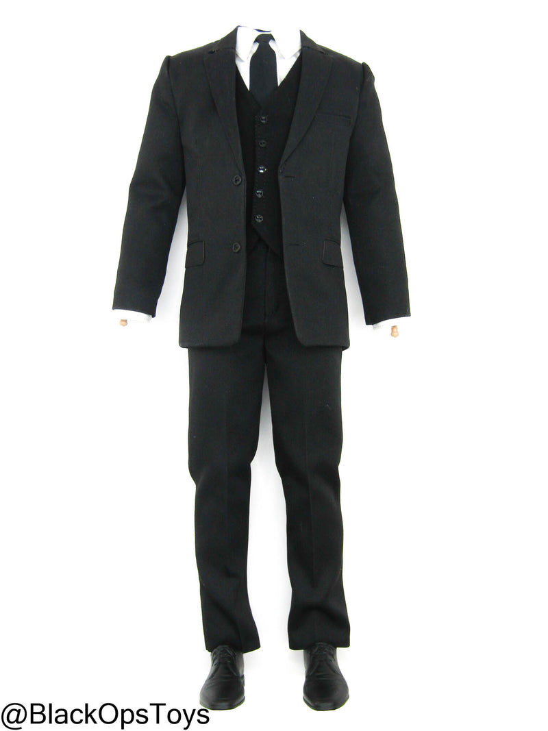 Load image into Gallery viewer, Suit Killer - Male Black Suited Body w/Stand
