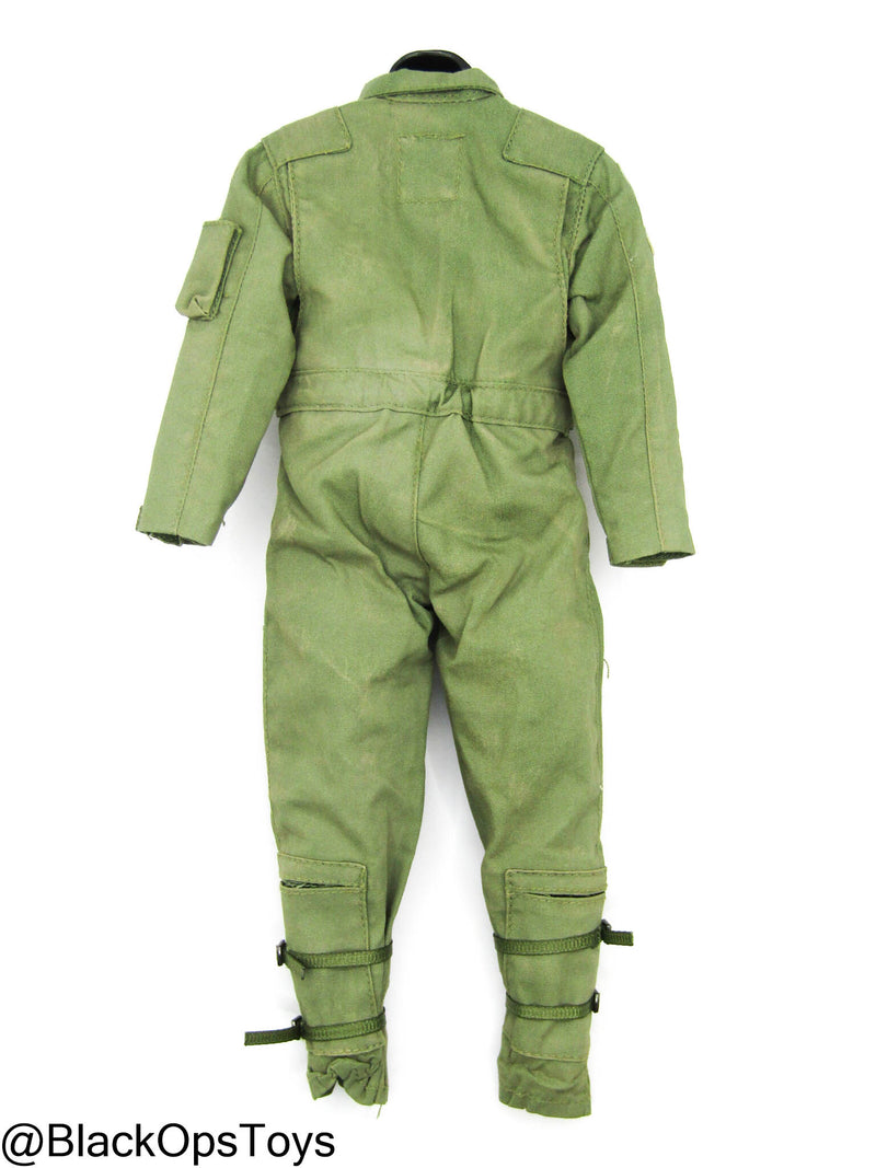 Load image into Gallery viewer, The Ace - Maverick - OD Green Nomex Flight Suit w/Patches
