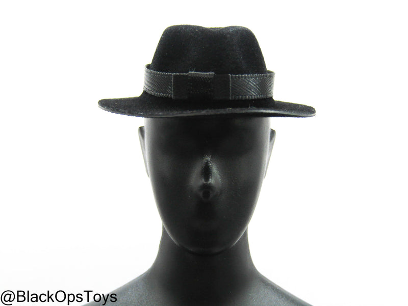 Load image into Gallery viewer, Poker Kingdom - Nell - Black Fedora w/Black Band
