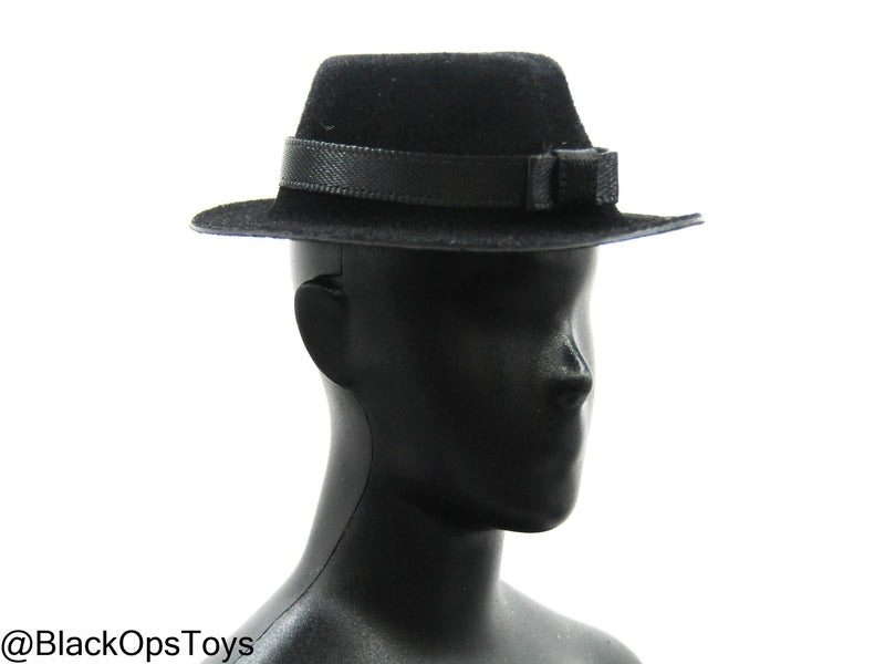 Load image into Gallery viewer, Poker Kingdom - Nell - Black Fedora w/Black Band
