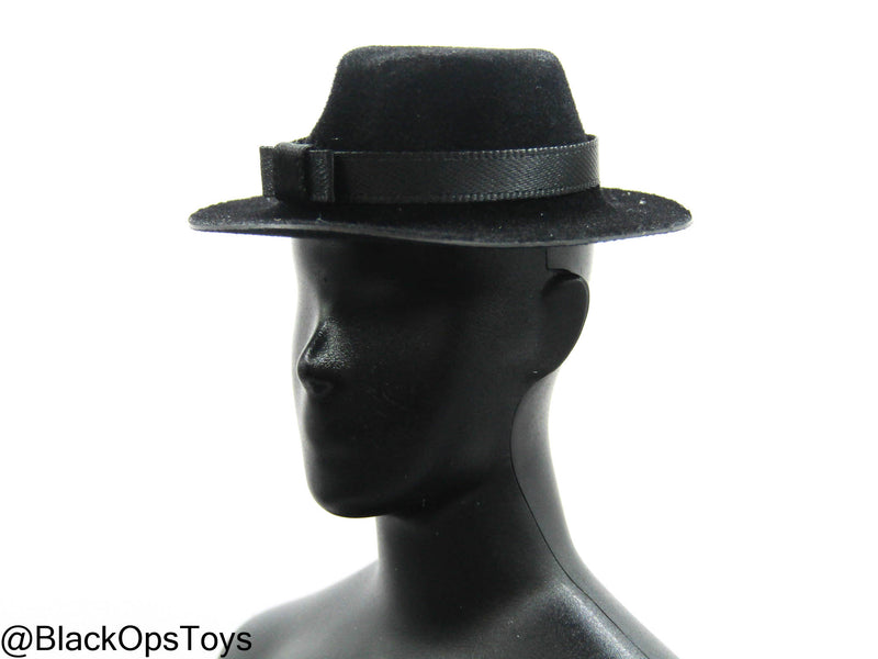 Load image into Gallery viewer, Poker Kingdom - Nell - Black Fedora w/Black Band
