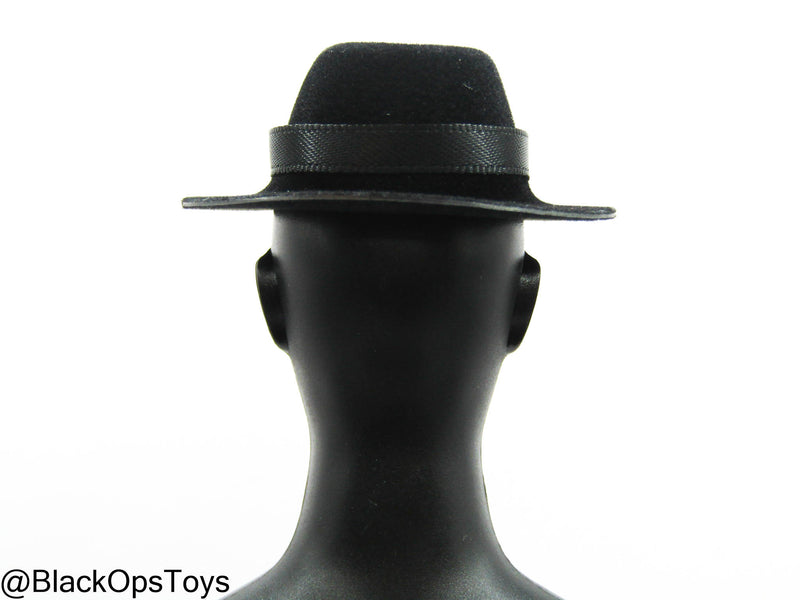 Load image into Gallery viewer, Poker Kingdom - Nell - Black Fedora w/Black Band
