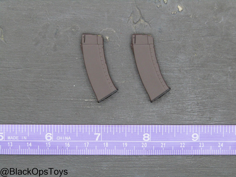 Load image into Gallery viewer, Russian Spetsnaz MVD SOBR - Brown AK-12 Magazine Set (x2)
