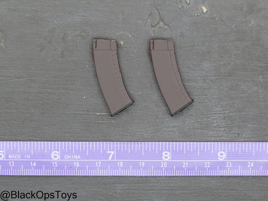 Russian Spetsnaz MVD SOBR - Brown AK-12 Magazine Set (x2)