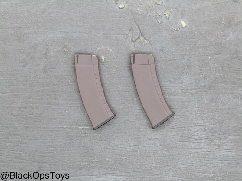 Load image into Gallery viewer, Russian Spetsnaz MVD SOBR - Brown AK-12 Magazine Set (x2)
