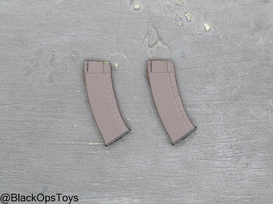 Russian Spetsnaz MVD SOBR - Brown AK-12 Magazine Set (x2)