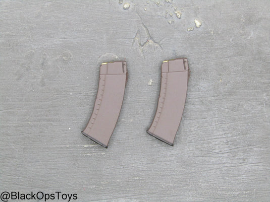 Russian Spetsnaz MVD SOBR - Brown AK-12 Magazine Set (x2)