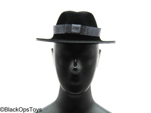 Poker Kingdom LTD - Nell - Black Fedora w/Grey Band