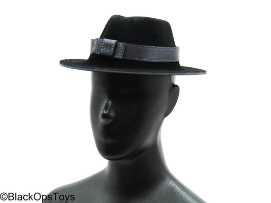 Poker Kingdom LTD - Nell - Black Fedora w/Grey Band