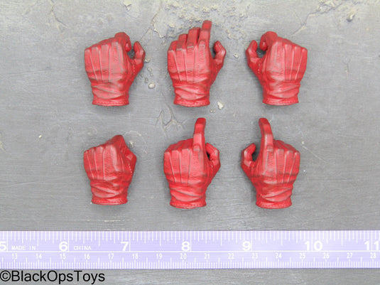 Poker Kingdom LTD - Nell - Red Gloved Hand Set (x6)