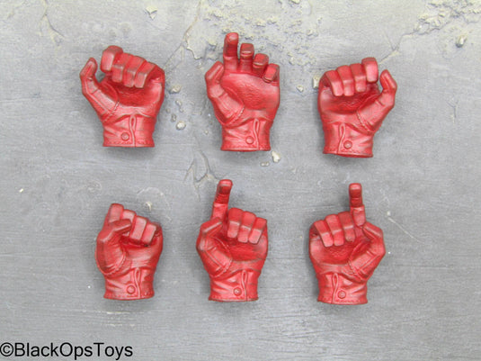 Poker Kingdom LTD - Nell - Red Gloved Hand Set (x6)