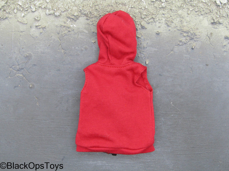 Load image into Gallery viewer, Spider-Man ITS - Miles Morales - Red Sleeveless Hoodie
