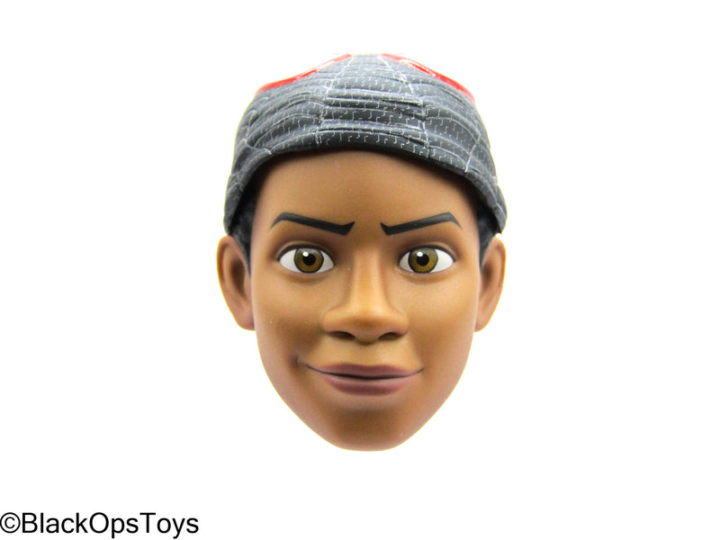 Load image into Gallery viewer, Spider-Man ITS - Miles Morales - Teenage Male Half-Masked Headsculpt
