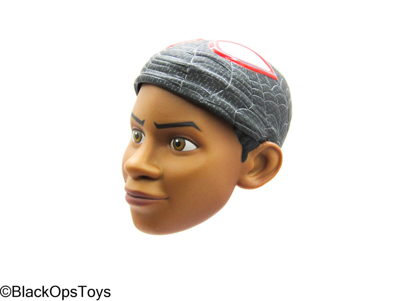 Load image into Gallery viewer, Spider-Man ITS - Miles Morales - Teenage Male Half-Masked Headsculpt
