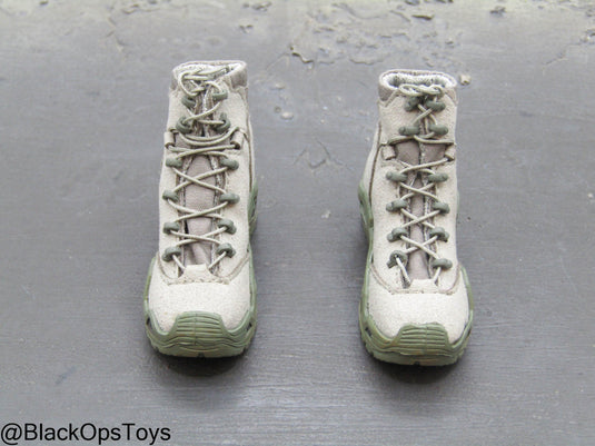 SOBR - Version R - Tan & Green Combat Boots (Peg Type)