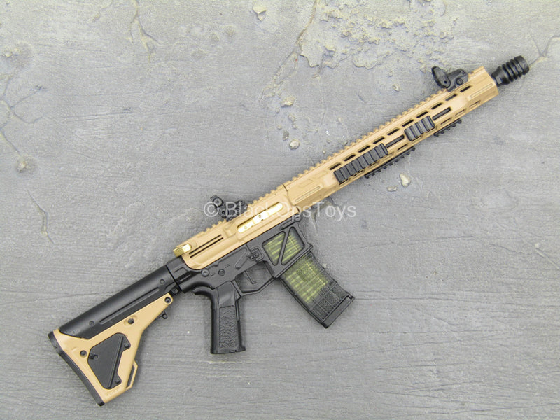 Load image into Gallery viewer, Doom&#39;s Day Kit - Black &amp; Tan 5.56 Assault Rifle
