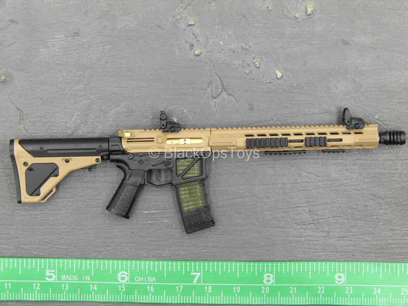 Load image into Gallery viewer, Doom&#39;s Day Kit - Black &amp; Tan 5.56 Assault Rifle
