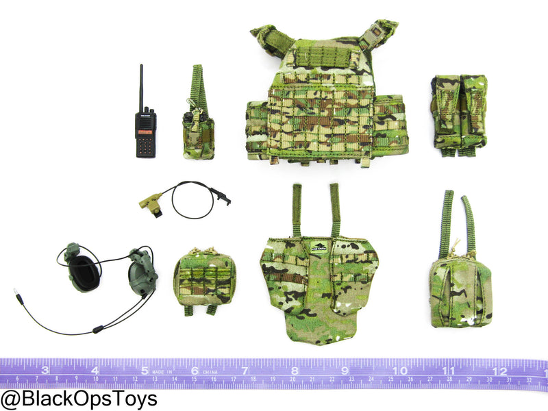 Load image into Gallery viewer, SOBR - Version S - Tactical Plate Carrier w/Pouch &amp; Radio Set
