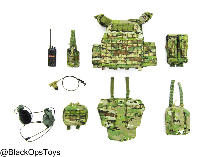 Load image into Gallery viewer, SOBR - Version S - Tactical Plate Carrier w/Pouch &amp; Radio Set
