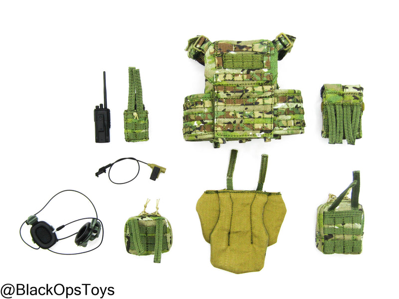 Load image into Gallery viewer, SOBR - Version S - Tactical Plate Carrier w/Pouch &amp; Radio Set
