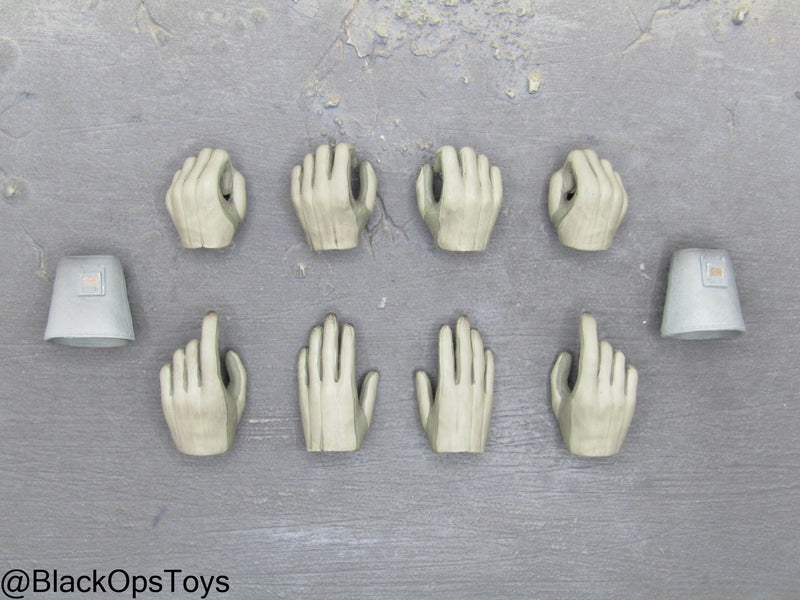 Load image into Gallery viewer, Female Jedi Knight - Grey Gloved Hand Set (x8)
