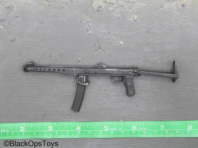 Load image into Gallery viewer, Scratch &amp; Dent (READ DESC) - Black Submachine Gun w/Folding Stock
