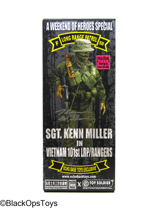 SIGNED - AWOHS - SGT. Kenn Miller In Vietnam 101st LRP/Rangers - MINT IN BOX