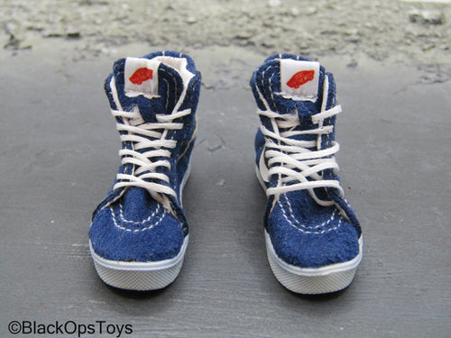 Blue Sk8 Shoes (Foot Type)