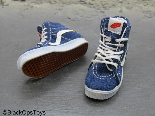 Blue Sk8 Shoes (Foot Type)