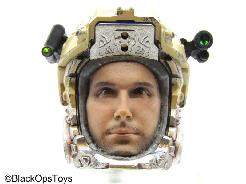 Load image into Gallery viewer, Male Base Body w/Helmeted Head Sculpt &amp; Stand
