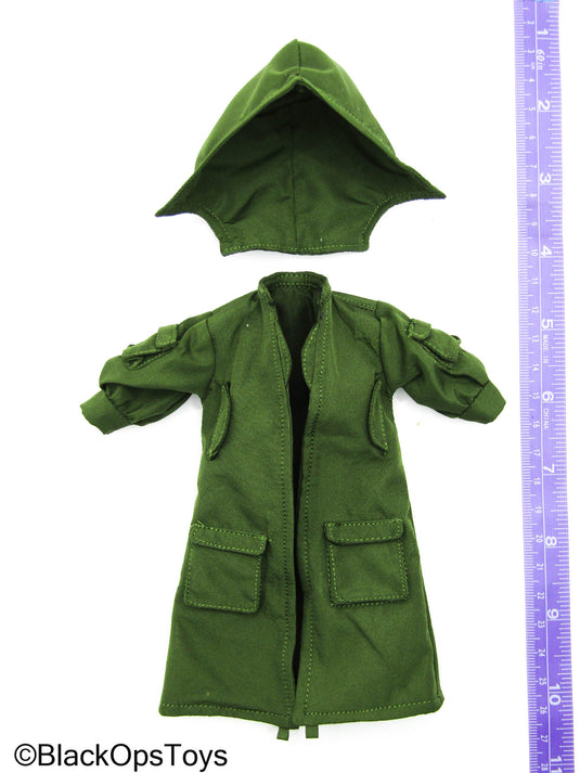 Sniper Girl - Green Wired Female Coat w/Hood