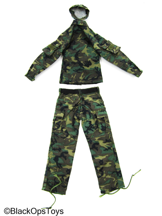 Woodland Camo Combat Uniform Set – BlackOpsToys
