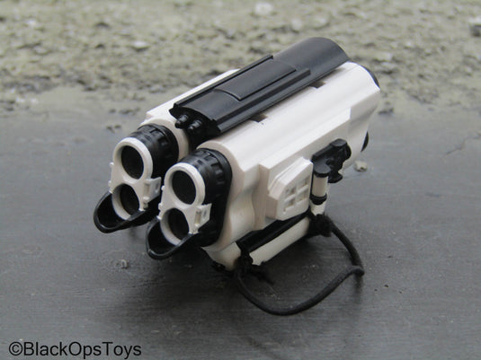 White Sci-fi Binoculars