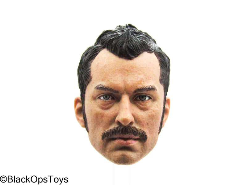 Load image into Gallery viewer, Male Headsculpt - Man with Mustache
