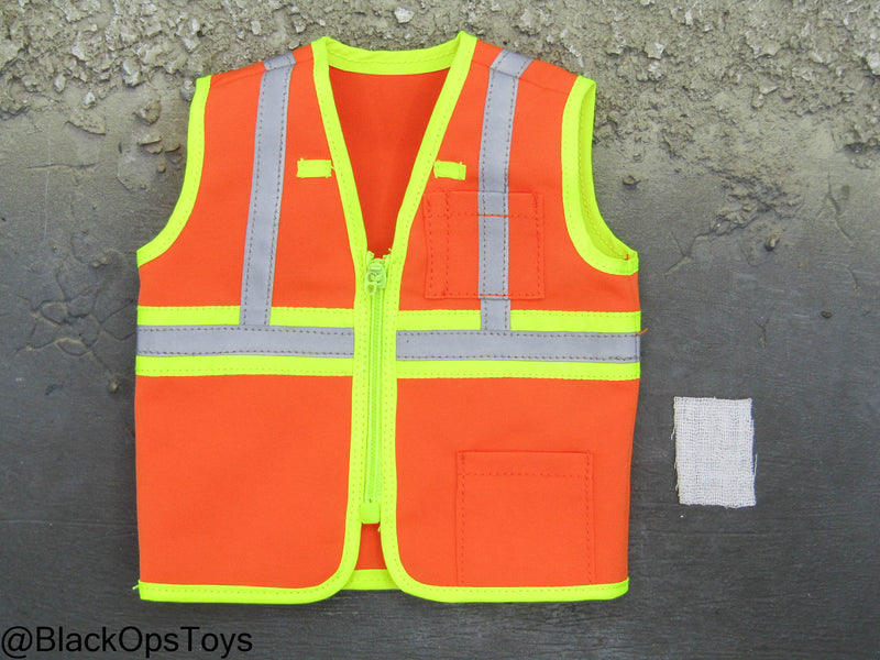 Load image into Gallery viewer, 47th POTUS - Donald Trump - Reflective Vest w/Bandage
