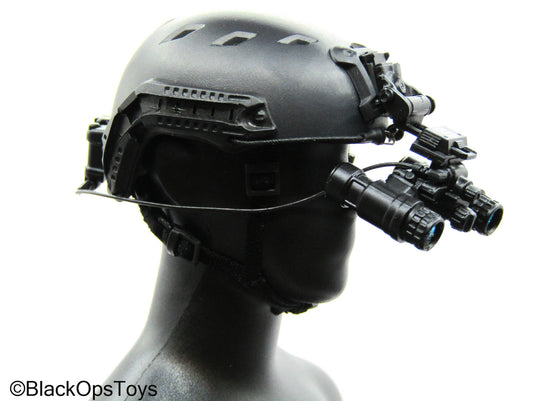 Black Helmet w/NVG Set