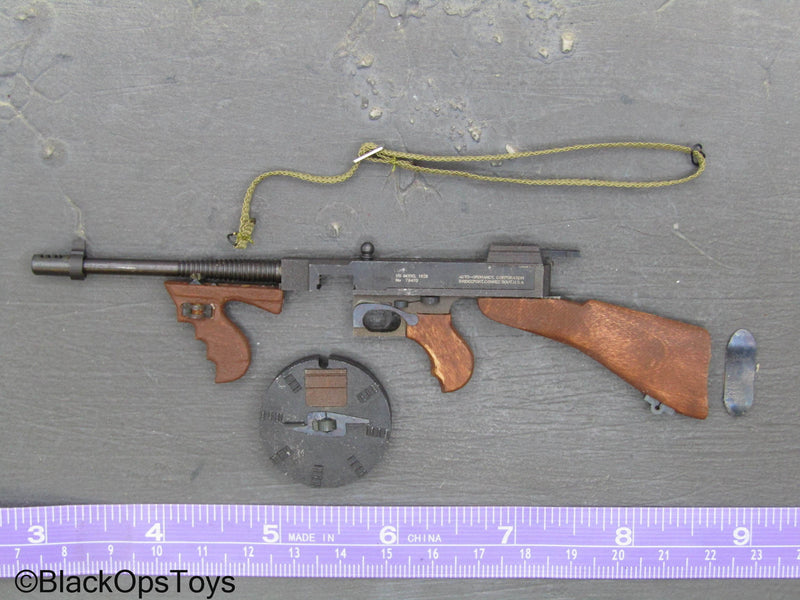 Load image into Gallery viewer, WWII - Wood &amp; Metal .45 ACP Submachine Gun (READ DESC)
