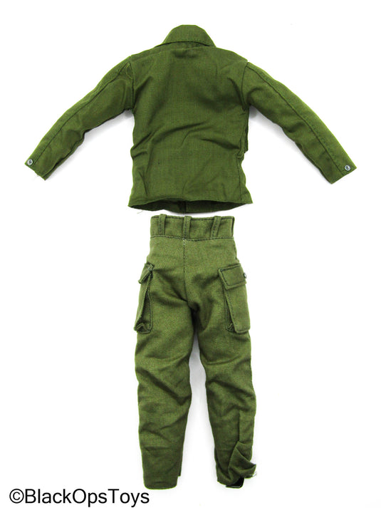 WWII - Green Combat Uniform Set