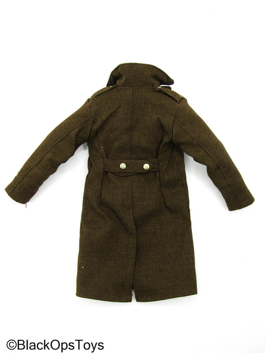 WWII - Brown Officers Overcoat